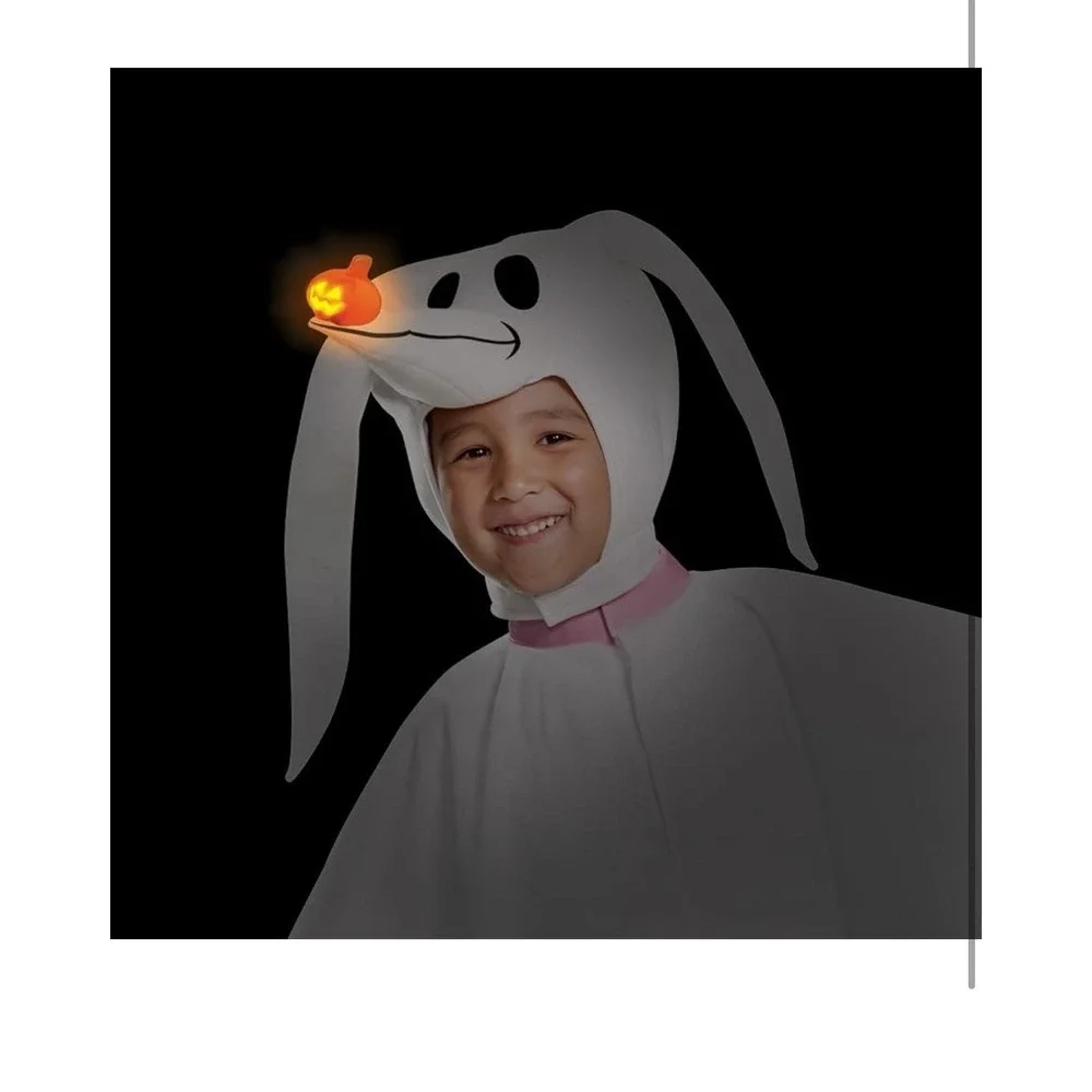 Disguise Zero Nightmare Before Christmas Toddler Boys 4-6  Costume White Disney - Picture 2 of 12